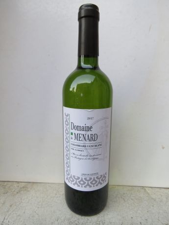 Photo d'une bouteille de Domaine de Ménard Vin de pays des Côtes de Gascogne