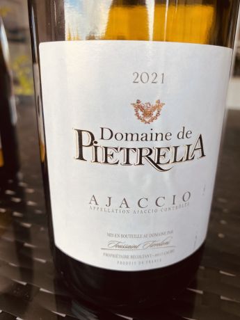 Photo d'une bouteille de Domaine de Pietrella Ajaccio