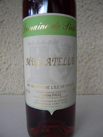 Photo d'une bouteille de Domaine de Pietri Muscat-du-Cap-Corse