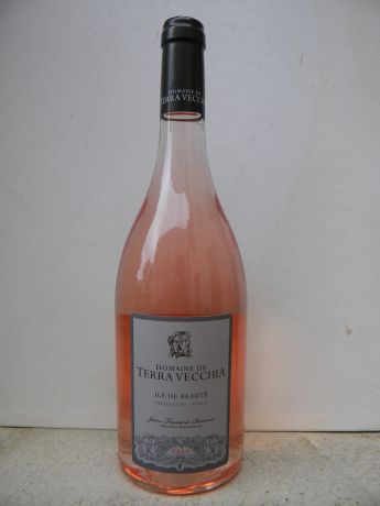 Photo d'une bouteille de domaine de Terra Vecchia Vin de pays de l'Ile de Beauté
