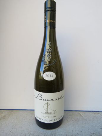 Photo d'une bouteille de Domaine des Baumard Coteaux-du-Layon