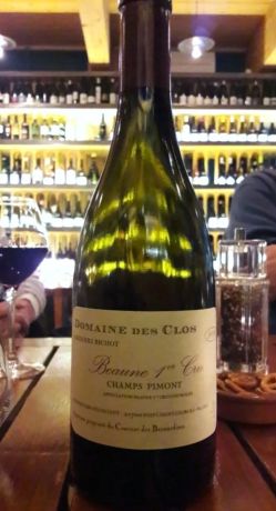 Photo d'une bouteille de Domaine des Clos Beaune