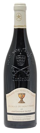 Photo d'une bouteille de Domaine des Peres de l'Eglise Châteauneuf-du-Pape