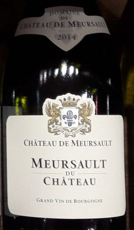 Photo d'une bouteille de Domaine du Château de Meursault Meursault