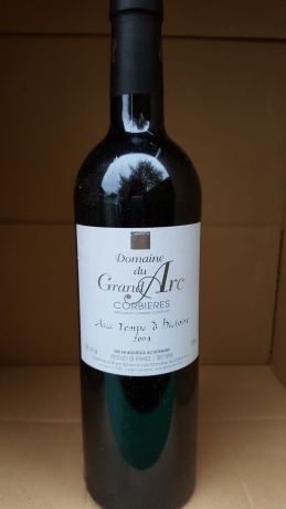 Photo d'une bouteille de Domaine du Grand Arc, Aux temps d Histoire Corbières