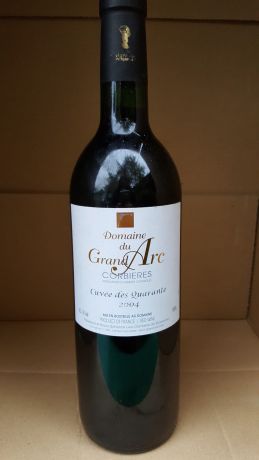 Photo d'une bouteille de Domaine du Grand Arc Corbières
