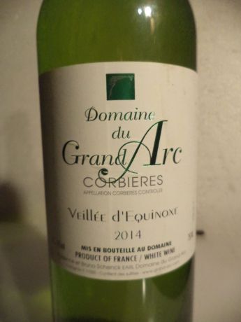 Photo d'une bouteille de Domaine du Grand Arc Corbières