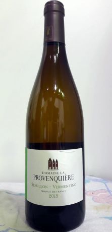 Photo d'une bouteille de Domaine la Provenquière Vin de pays d'Oc