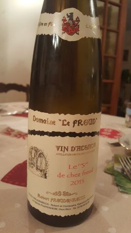 Photo d'une bouteille de Domaine le Freud Alsace