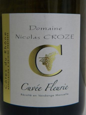 Photo d'une bouteille de Domaine Nicolas Croze Côtes-du-Rhône