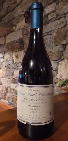 Photo d'une bouteille de Domaine Prieuré Saint-Christophe Vin-de-Savoie