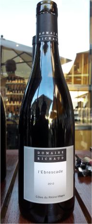 Photo d'une bouteille de Domaine Richaud Côtes-du-Rhône-Villages