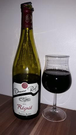Photo d'une bouteille de Domaine Ruet Régnié
