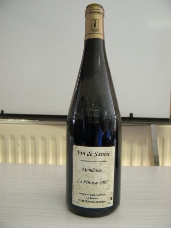 Photo d'une bouteille de Domaine Saint Germain Vin-de-Savoie