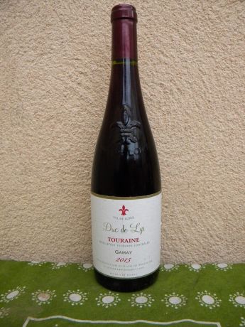 Photo d'une bouteille de Duc de Lys Touraine