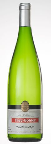 Photo d'une bouteille de Frey-Sohler Alsace Edelzwicker