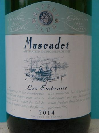 Photo d'une bouteille de Expert Club Muscadet