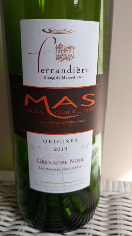 Photo d'une bouteille de Jean-Clause Mas, Ferrandiere Vin de pays d'Oc