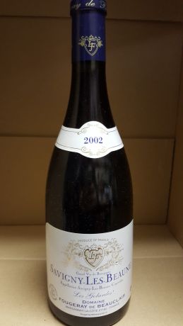 Photo d'une bouteille de Fougeray de Beauclair, Savigny les Beaune Savigny-lès-Beaune