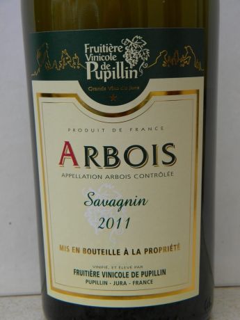 Photo d'une bouteille de Fruitière vinicole de Pupillin Arbois