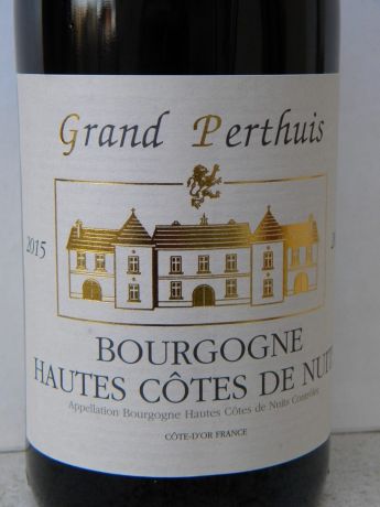 Photo d'une bouteille de Grand Perthuis Bourgogne-Hautes-Côtes-de-Nuits