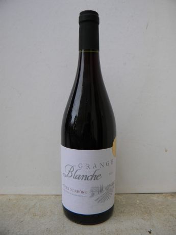 Photo d'une bouteille de Grange Blanche Côtes-du-Rhône