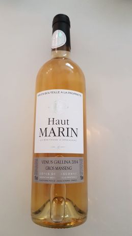 Photo d'une bouteille de Haut Marin Vin de pays des Côtes de Gascogne