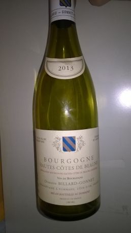 Photo d'une bouteille de Domaine Billard Gonnet Bourgogne-Hautes-Côtes-de-Beaune