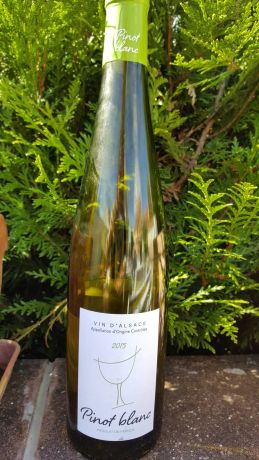 Photo d'une bouteille de JBF Pinot blanc Alsace Pinot-Blanc (ou Klevner)
