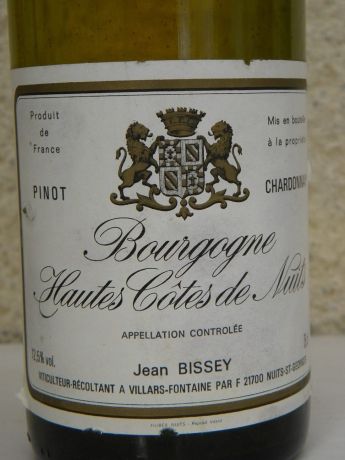 Photo d'une bouteille de Jean Bissey Bourgogne-Hautes-Côtes-de-Nuits