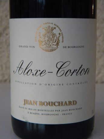 Photo d'une bouteille de Jean Bouchard Aloxe-Corton
