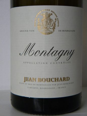 Photo d'une bouteille de Jean Bouchard Montagny