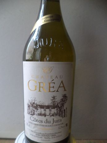 Photo d'une bouteille de Château Gréa Côtes-du-Jura