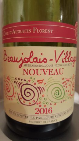 Photo d'une bouteille de La Cave d Augustin Florent, Beaujolais-Villages Beaujolais-Villages