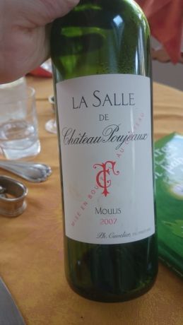 Photo d'une bouteille de La Salle de Château Poujeaux Moulis-en-Médoc