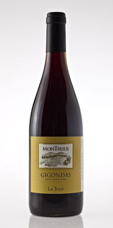 Photo d'une bouteille de La Tour Gigondas