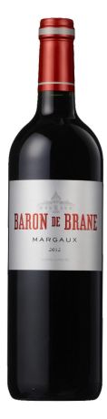 Photo d'une bouteille de Le Baron de Brane Margaux