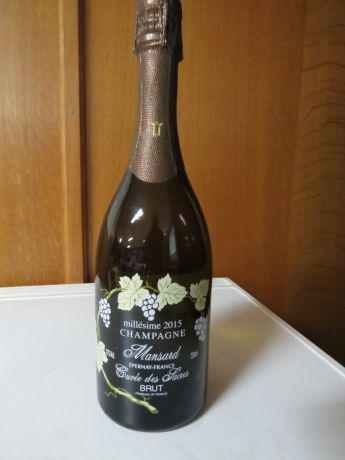 Photo d'une bouteille de Mansard Champagne