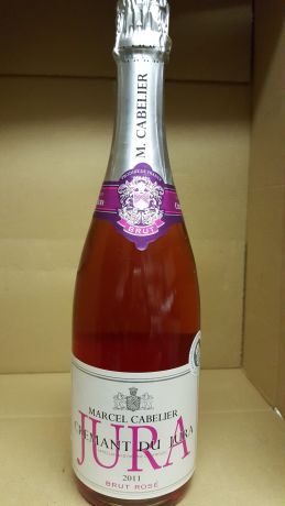 Photo d'une bouteille de Marcel Cabelier, Crémant du Jura Crémant-du-Jura