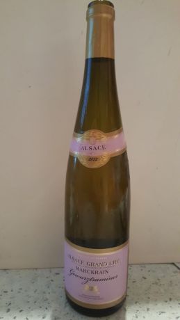 Photo d'une bouteille de Marckrain Gewurztraminer Alsace-Grand-Cru-Marckrain