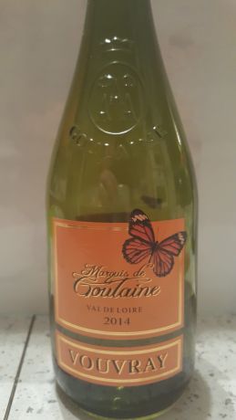 Photo d'une bouteille de Marquis de Goulaine Vouvray Vouvray