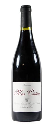Photo d'une bouteille de Mas Cristine Côtes-du-Roussillon
