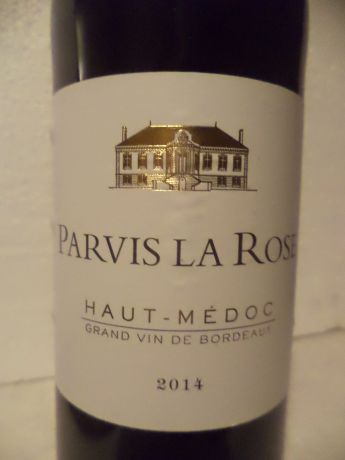 Photo d'une bouteille de Parvis La Rose Haut-Médoc