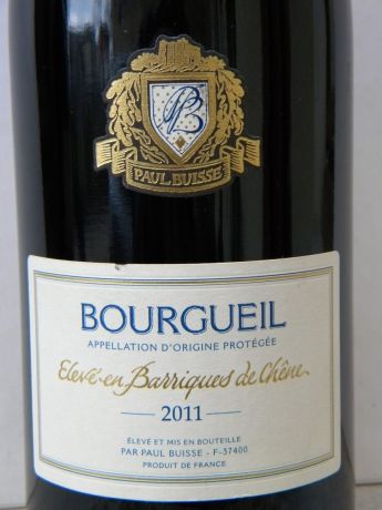 Photo d'une bouteille de Paul Buisse Bourgueil