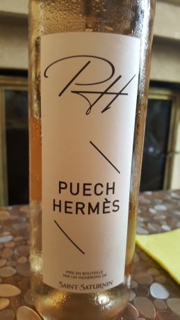 Photo d'une bouteille de Pays d'Hérault Mont Baudile, Puech Hermès Vin de pays de l'Hérault Mont-Baudile