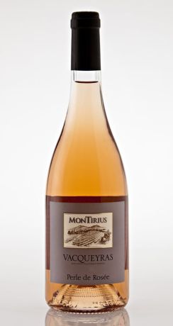 Photo d'une bouteille de Perle de Rosé Vacqueyras