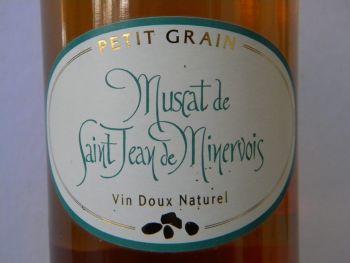 Photo d'une bouteille de Petit Grain Muscat-de-Saint-Jean-de-Minervois