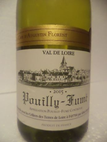 Photo d'une bouteille de La Cave d'Augustin Florent Pouilly-Fumé