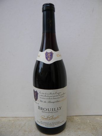 Photo d'une bouteille de Raoul Clerget Brouilly