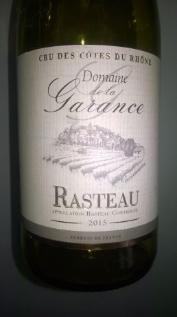 Photo d'une bouteille de Domaine de la Garance Rasteau
